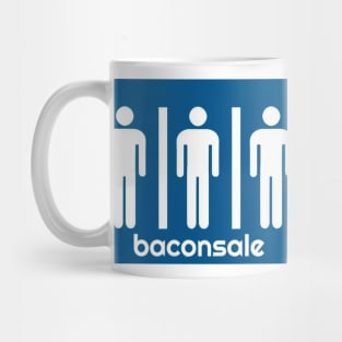 Blue Bathroom Baconsale Boys Mug